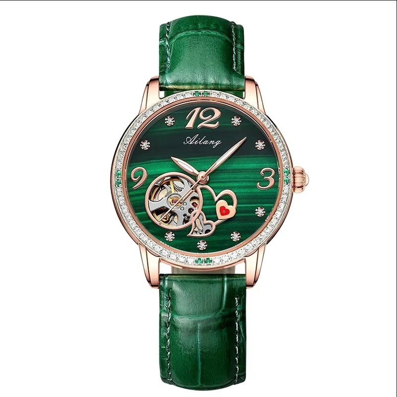 Skeleton Mechanical Watch - AILANG Luxury Women Skeleton Automatic Mechanical