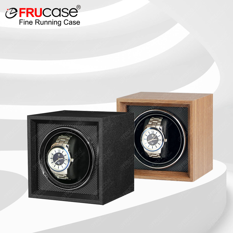 Watch Winder Single - FRUCASE Đồng Hồ MINI Cuốn Gọn