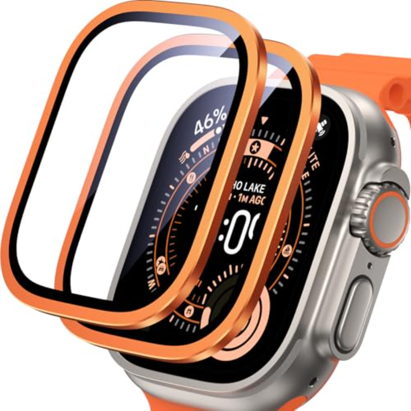 2PCS HD Metal Tempered Glass F - đánh giá và giá Smartwatch Watches Gift For Women