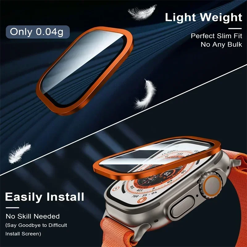 2PCS Titanium Metal Frame for  - đánh giá và giá Smartwatch Watches Gift For Women