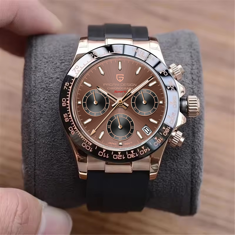 PAGANI DESIGN Men Quartz Chron - đánh giá và giá Watch Bezel Insert