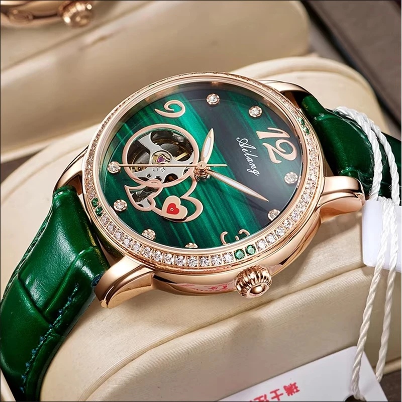 AILANG Luxury Women Skeleton A - đánh giá và giá Skeleton Mechanical Watch