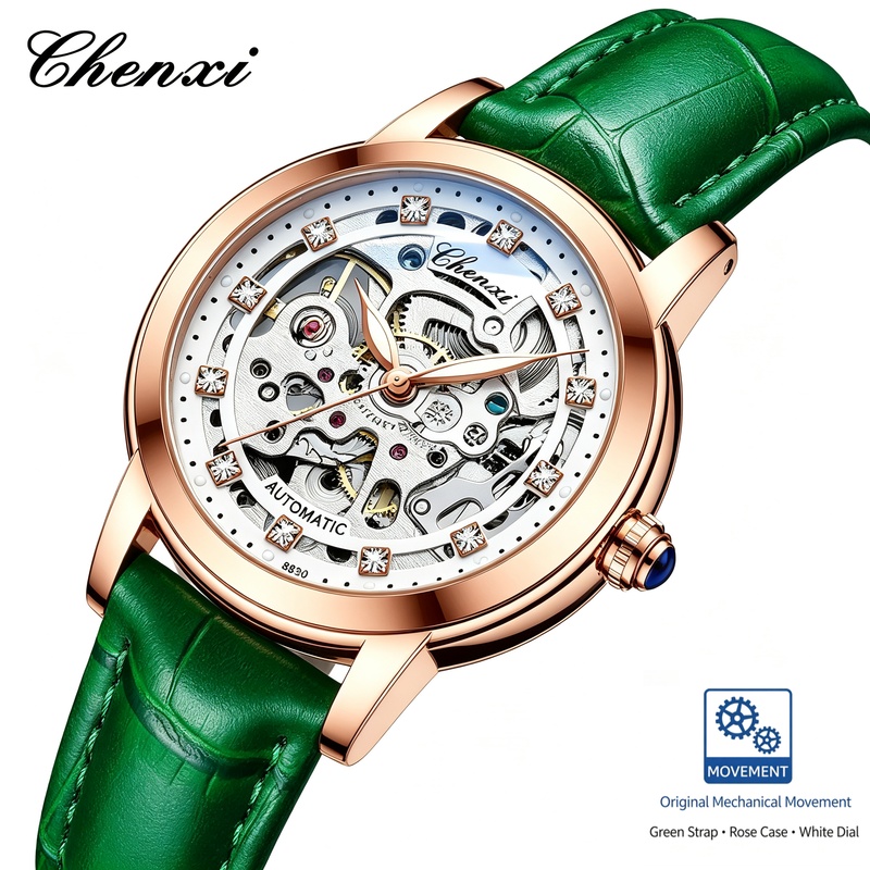 Fashion Ladies Skeleton Mechan - đánh giá và giá Skeleton Mechanical Watch