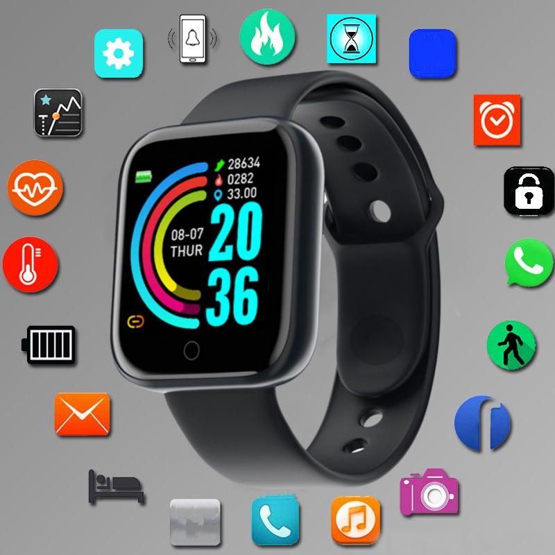 Smart Watch For Men Women Spor - đánh giá và giá Smartwatch Square Watches For Men