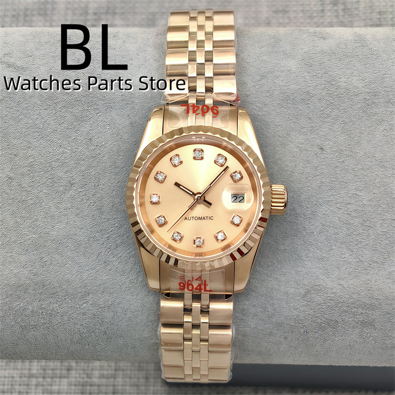 BLIGER Two Tone Rose Gold 26mm - đánh giá và giá Watch Bezel Insert