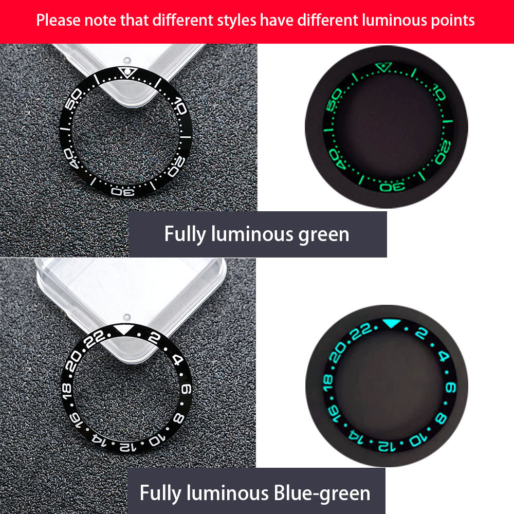 Tilt 38mm *30.6mm ceramic Beze - đánh giá và giá Watch Bezel Insert