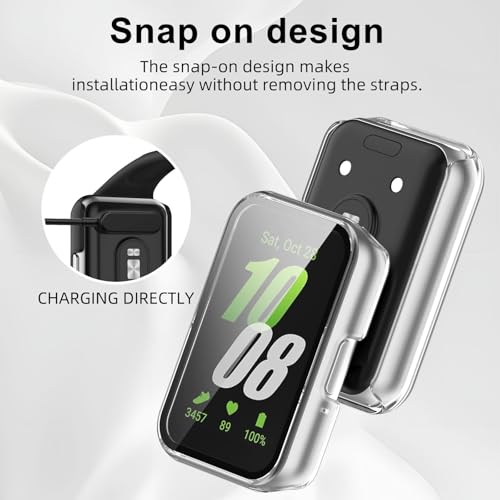 Glass+Case For Samsung Galaxy  - đánh giá và giá Smartwatch Watches For Women Smart