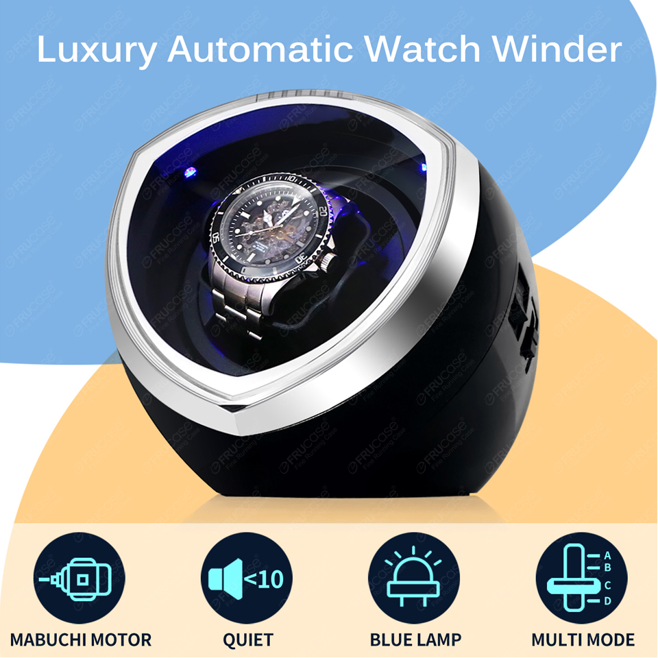 FRUCASE Đơn Dây Cuốn Gọn Tự Độ - đánh giá và giá Watch Winder Single