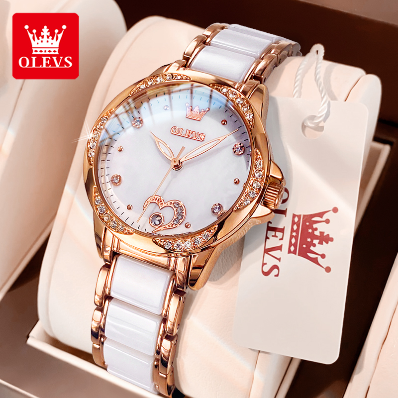 OLEVS 6631 Automatic Mechanica - đánh giá và giá Watch Bezel Insert