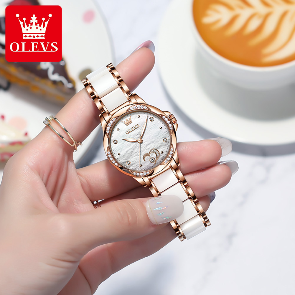OLEVS 6631 Automatic Mechanica - đánh giá và giá Watch Bezel Insert