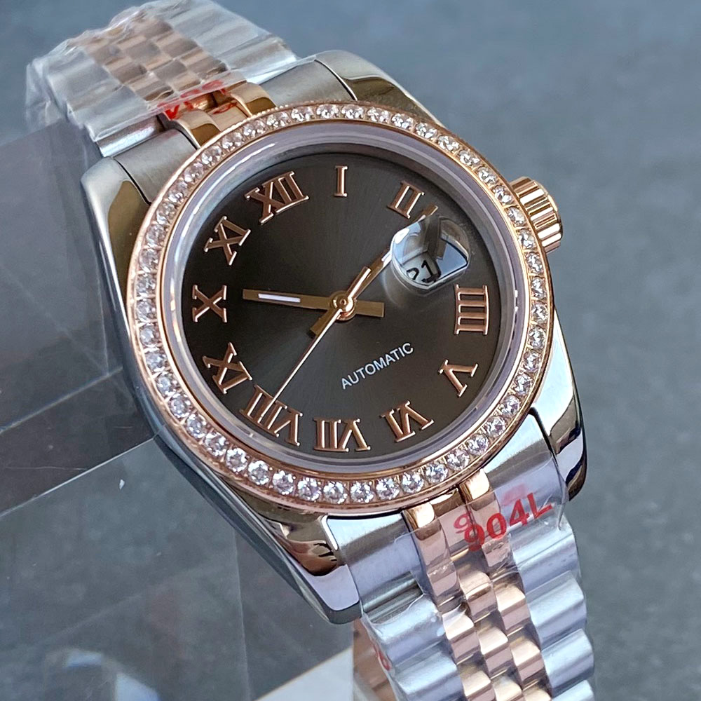 Tandorio New 31mm Silver Rose  - đánh giá và giá Watch Bezel Insert