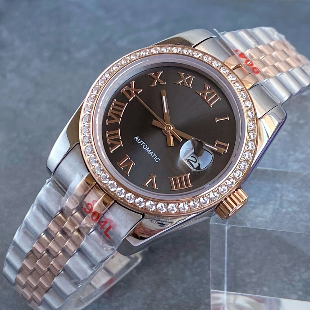 Tandorio New 31mm Silver Rose  - đánh giá và giá Watch Bezel Insert