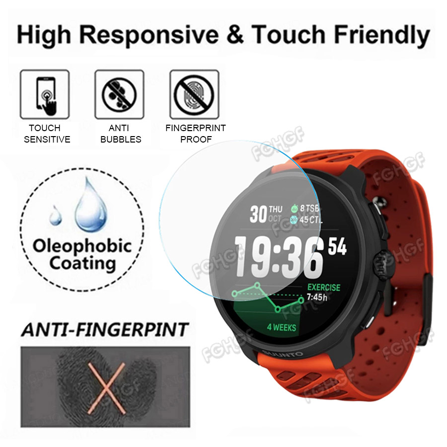 Tempered Glass Protective Film - đánh giá và giá Smart Watch Screen Protector