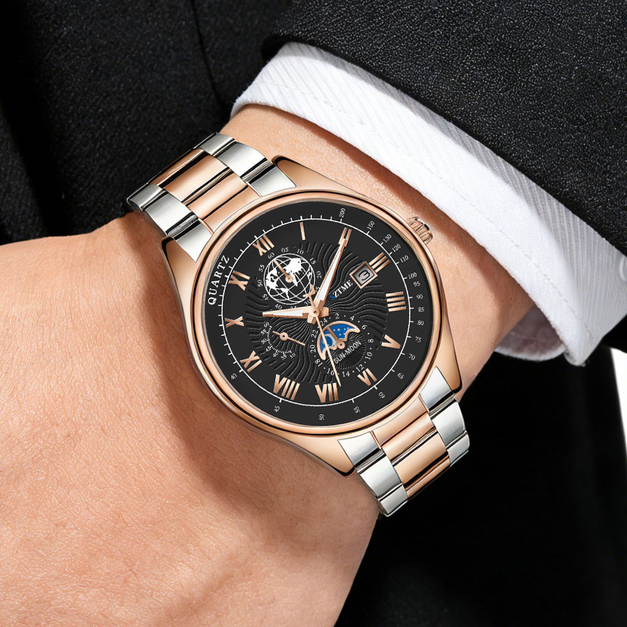 Business Luxury Men's Watches  - đánh giá và giá Smartwatch Casual Watches For Men