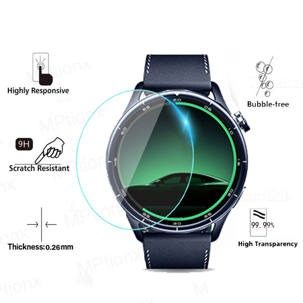 Tempered Glass for Xiaomi Watc - đánh giá và giá Smart Watch Screen Protector