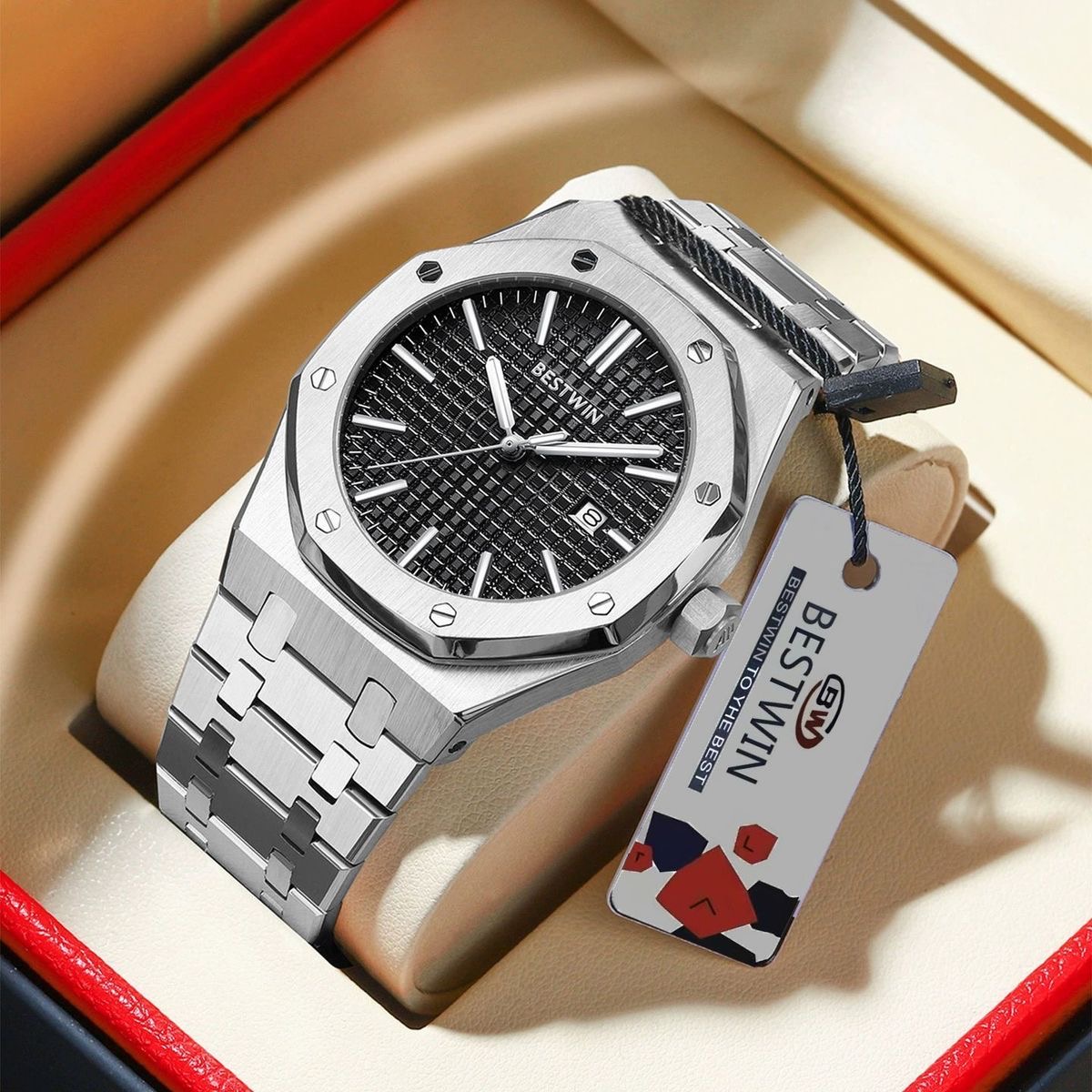 BESTWIN Original Luxury Man Wa - đánh giá và giá Smartwatch Casual Watches For Men