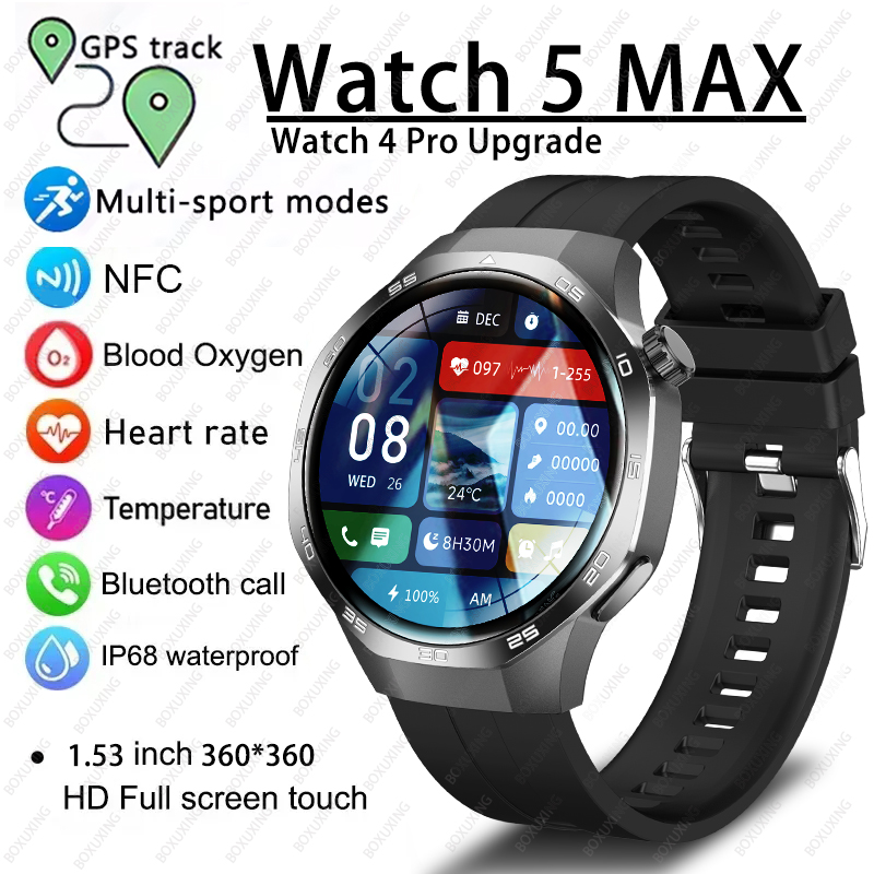 2025 New Watch 5 MAX Smart Wat - đánh giá và giá Smartwatch Watches Gift For Women