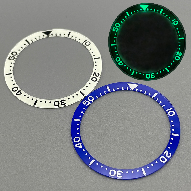 38mm Flat Acrylic Luminous Wat - đánh giá và giá Watch Bezel Insert