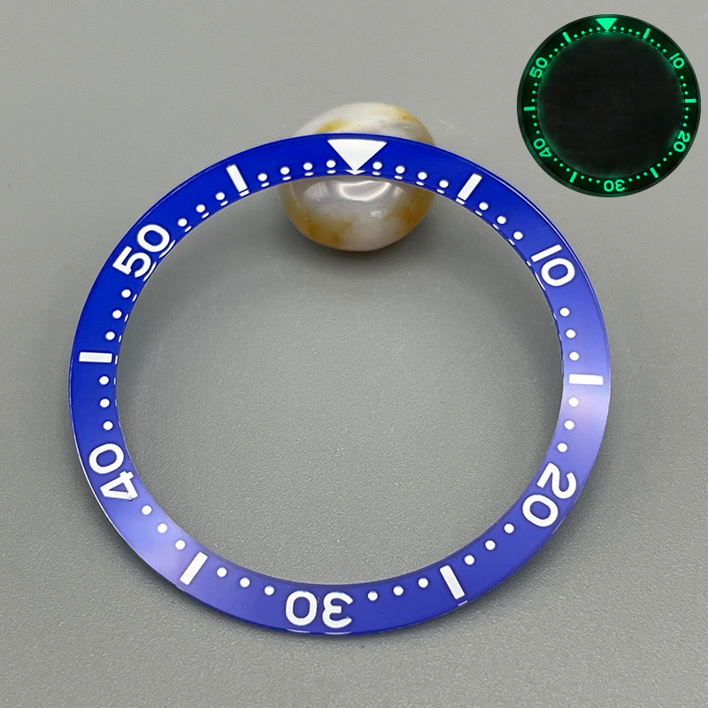 38mm Flat Acrylic Luminous Wat - đánh giá và giá Watch Bezel Insert