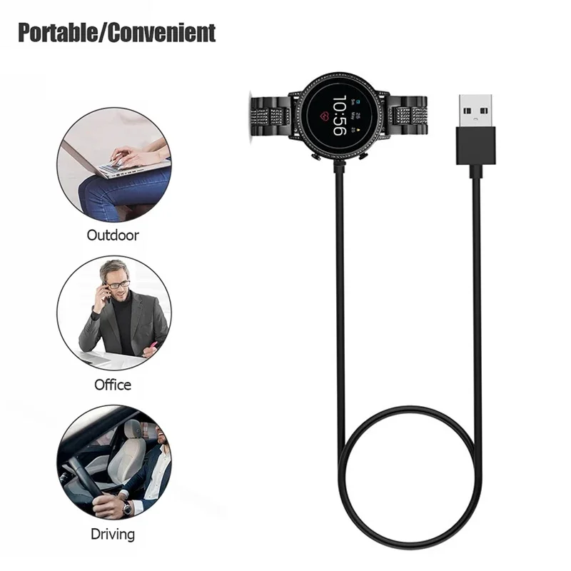 1M USB Magnetic Fast Charger D - đánh giá và giá Fossil Watches Smartwatch Gen 4