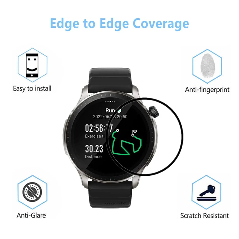 For Amazfit GTR 4 Screen Prote - đánh giá và giá Smart Watch Screen Protector