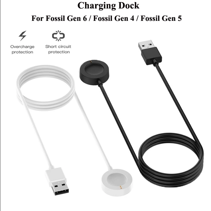 1M USB Magnetic Fast Charge Ch - đánh giá và giá Fossil Watches Smartwatch Gen 4