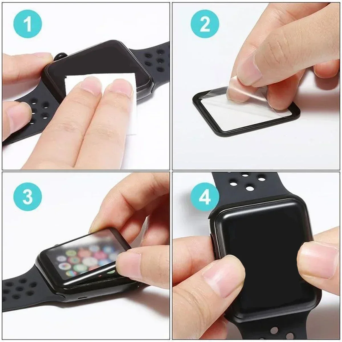 3D Composite Screen Protector  - đánh giá và giá Smart Watch Screen Protector
