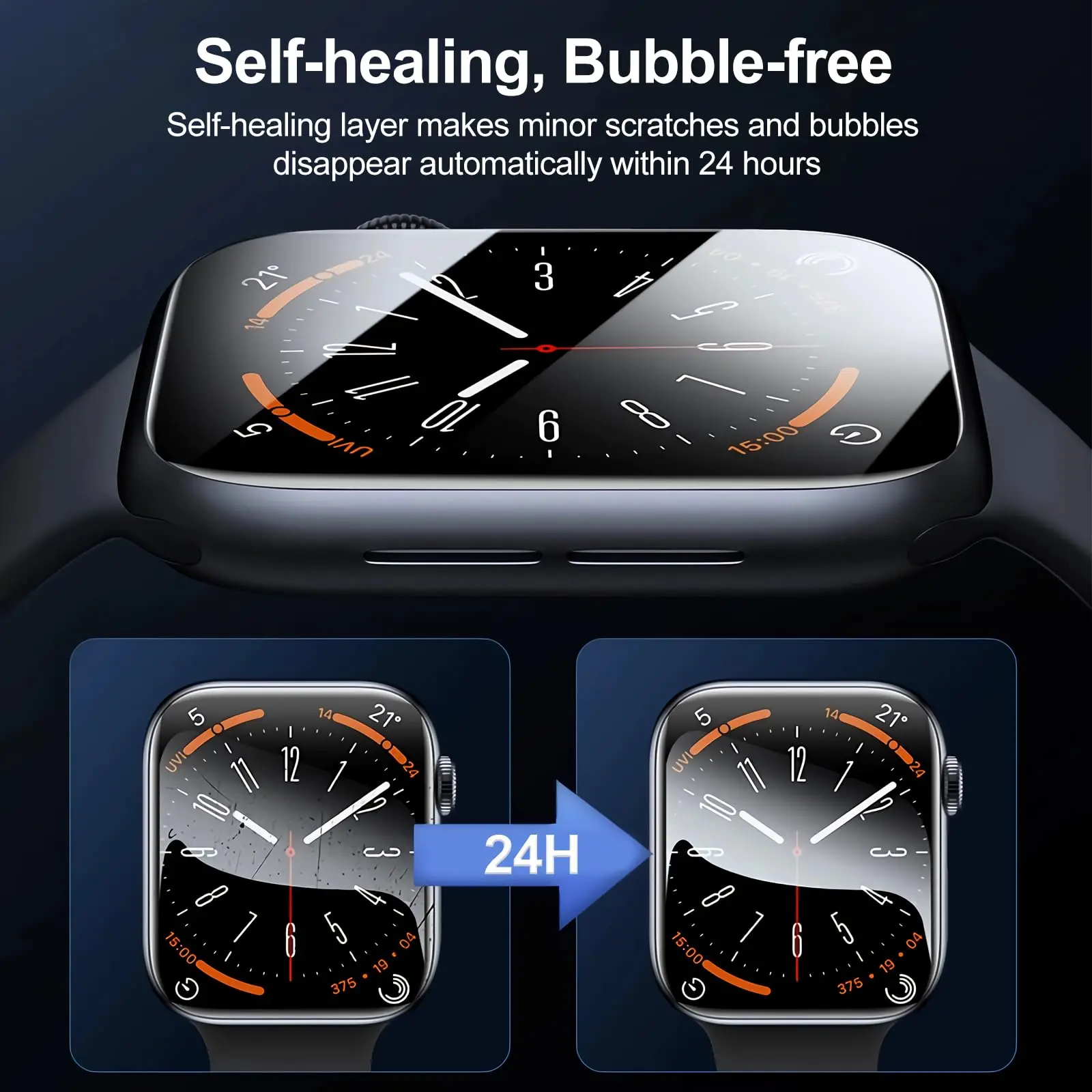 Install Tray Screen Protector  - đánh giá và giá Smart Watch Screen Protector